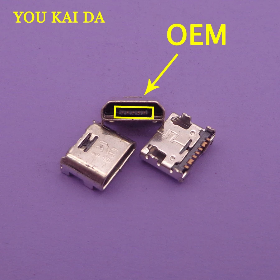 100 шт./лот Micro Mini USB разъем для подключения зарядного устройства Samsung Galaxy Core Prime G360
