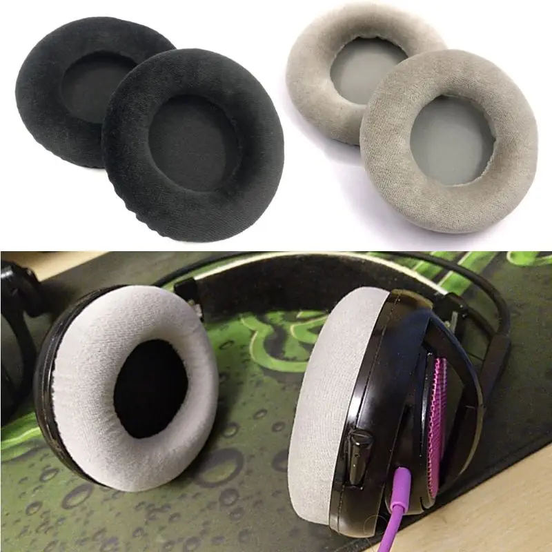 1 пара сменных подушечек для ушей из мягкой губки чехлы подушек Steelseries Siberia V1/V2/V3