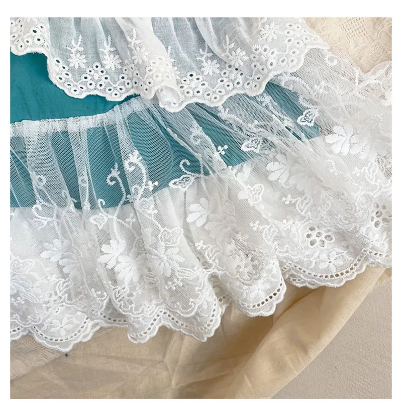 

2021 Spring New Girl Clothes Dress Lolita Lace Princess Dress