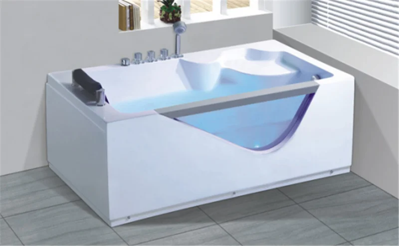 Модное акриловое джакузи для массажа ванна с подушкой |