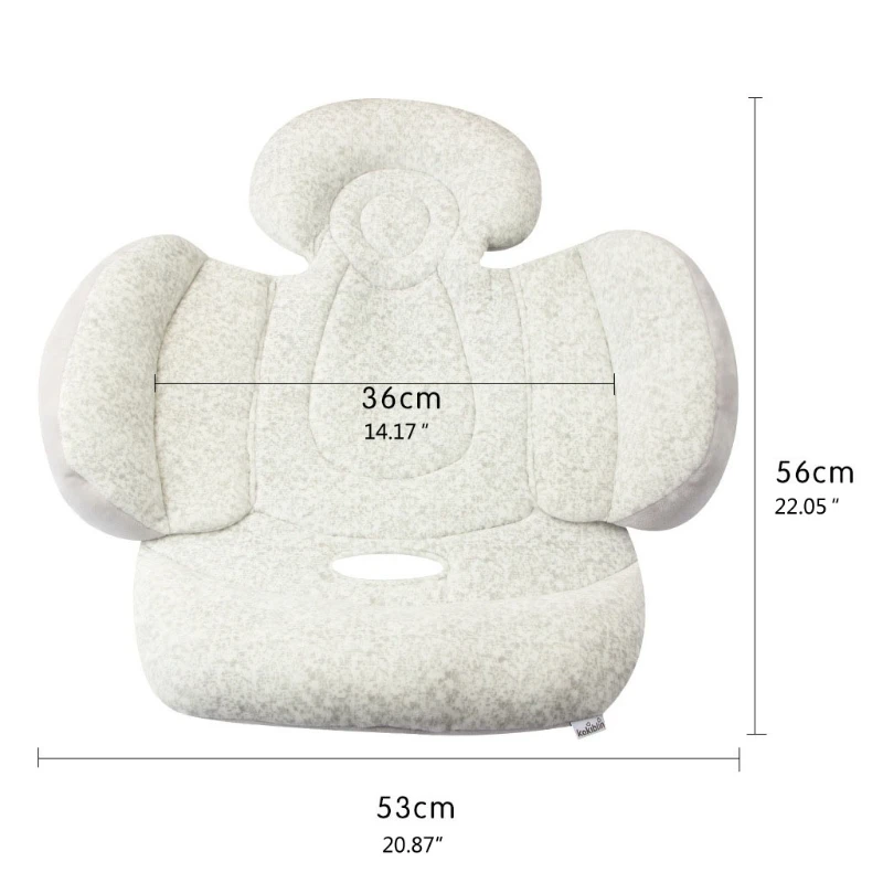 

57EE Baby Stroller Cushion Pram Thermal Mattress Liner Mat Neck Protection Seat Pad