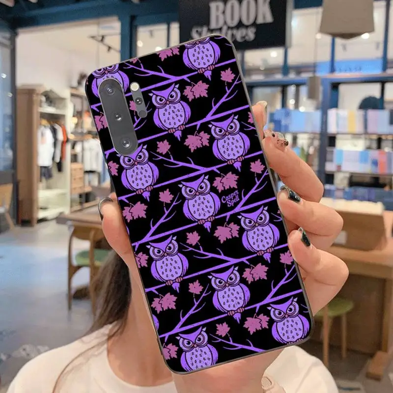 Чехол для телефона YJZFDYRM в стиле ретро на Хэллоуин тыква ведьма кошка Сова Samsung Note 7