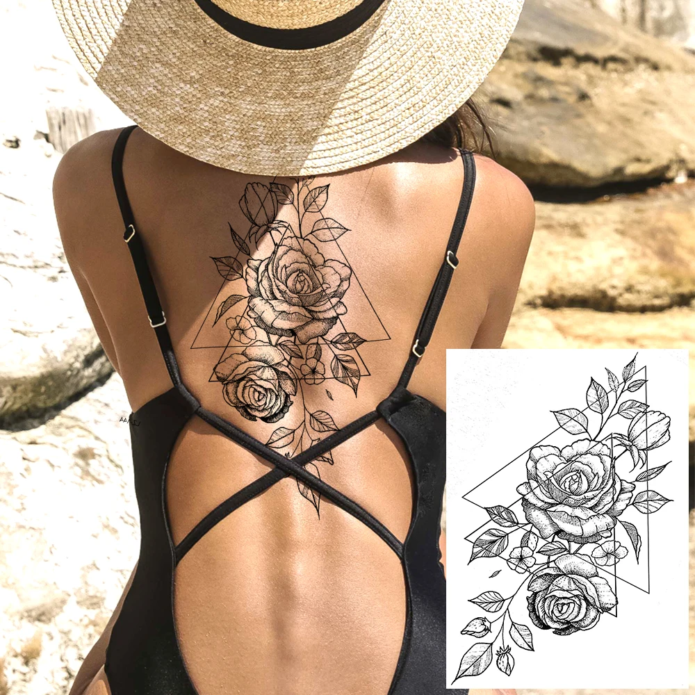 Мира Gigeon в стиле «Ловец снов»; серьги Henna Mandala цветов и птиц Тотем временная татуировка Стикеры перо Водонепроницаемый татуировки, боди-арт поддельные татуировки