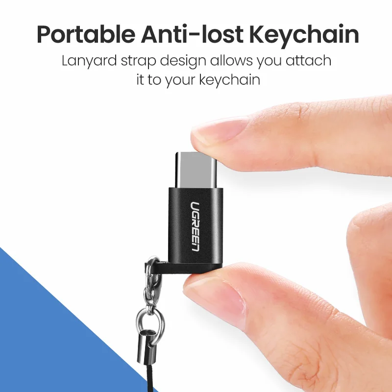 Ugreen USB адаптер USB C на Micro USB OTG Тип Кабеля C конвертер для Macbook samsung Galaxy S8 S9 huawei p20 pro p10 OTG адаптер