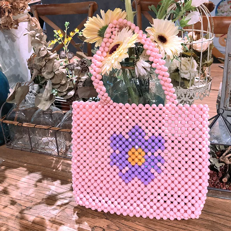 

BONJEAN Patchwork Handmade Bags Accessories Two Handles Handbags Materials for Women 1 Sets Fashion Bags DIY Material BJ2862