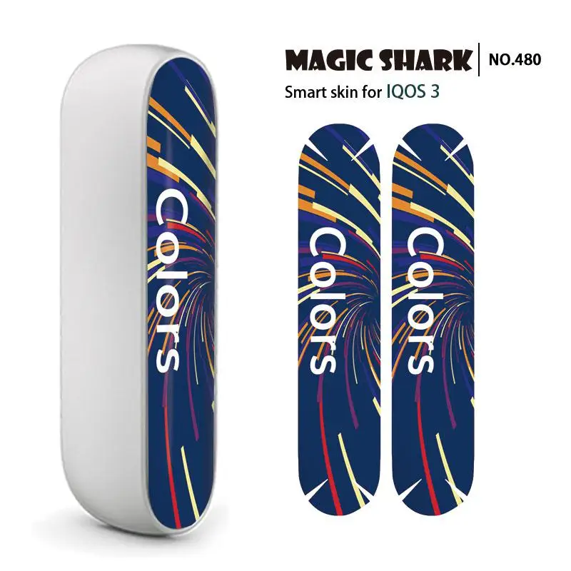 Модная наклейка-пленка для IQOS 3 IQOS3 0 D ПВХ без выцветания звездное небо светильник
