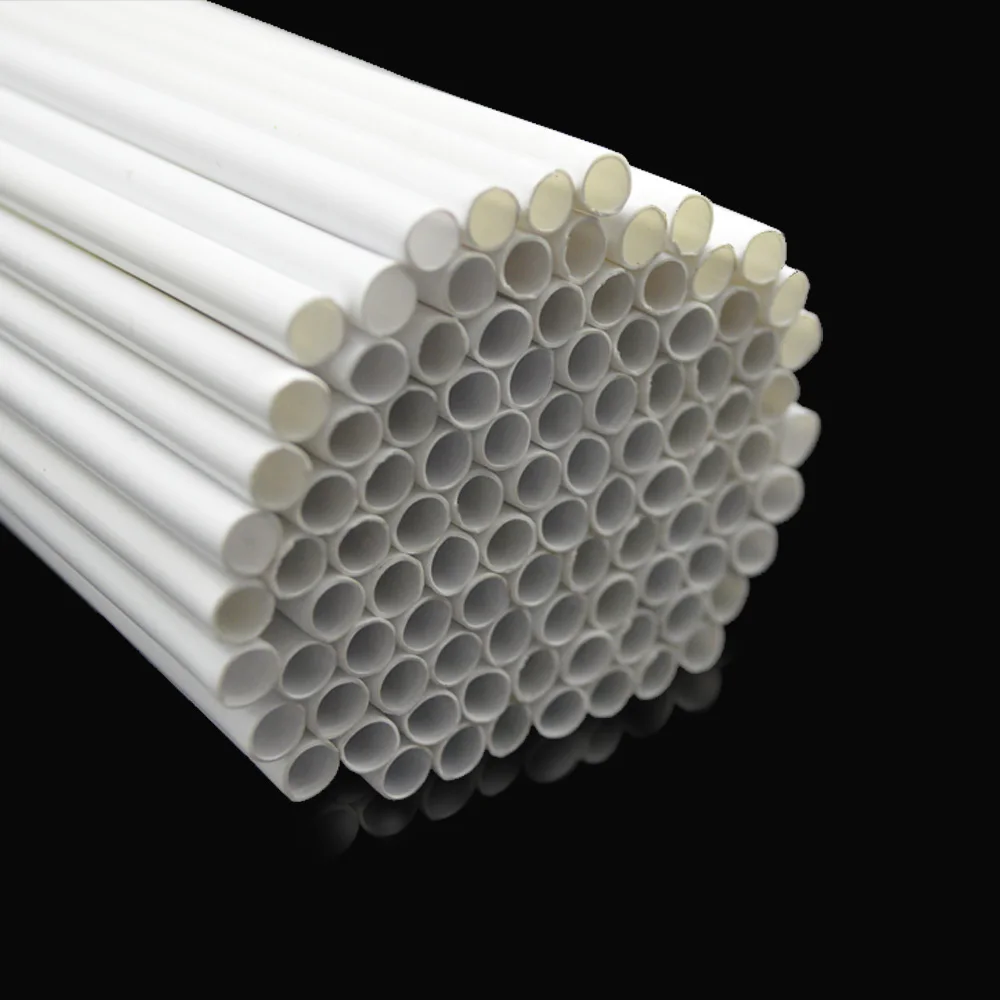 Модель белой трубки диаметром 2 мм 10 круглая трубка игрушка конструкция