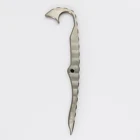 Обратная распорка из титанового сплава для Spyderco полувоенного 2 C81, ручная работа