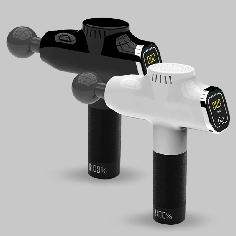

household massager In stock massage tool deep tissue fatigue portable cordless head vibration body muscle massage gun