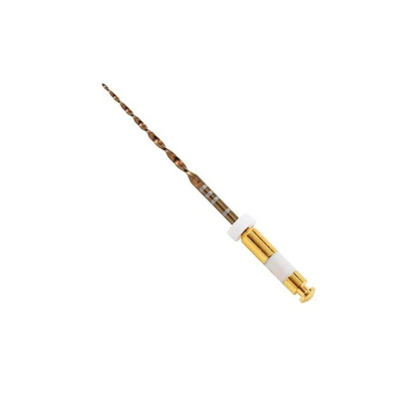 6 шт./упак. стоматологический волна Золотой файлы маленький с фокусным