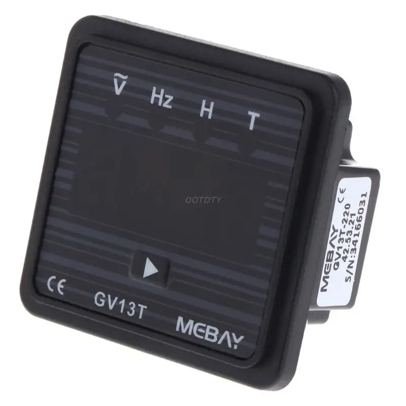 Цифровой вольтметр OOTDTY GV13T тестовая панель для измерения частоты и времени 220 В