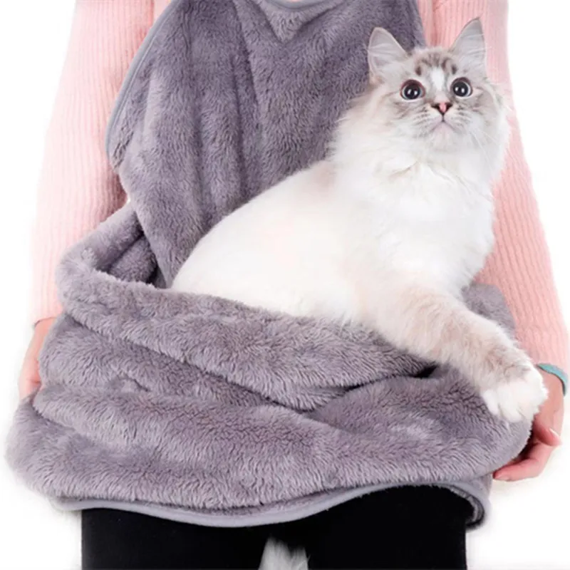 

Pets Cats Bags Carrying Bag Accompany Sleeping Chest Apron to Prevent Clothing from Sticking to Cat Clothes cat house