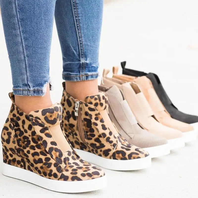 Женские ботильоны на высоком каблуке платформе в английском стиле Туфли лодочки