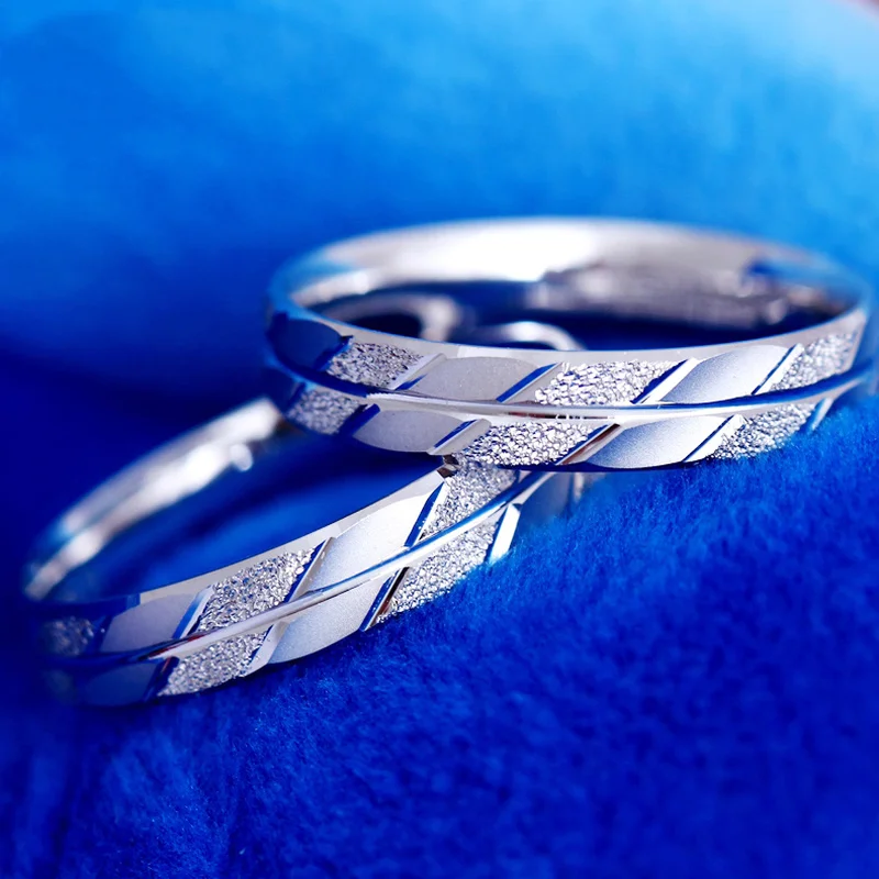Классические Платиновые белые настоящие золотые обручальные кольца Необычные
