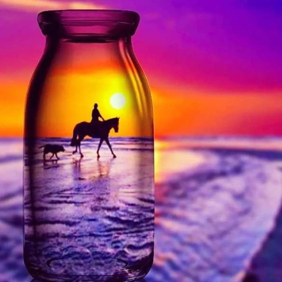 5D пейзаж шаблон полная алмазная живопись Домашний Декор наклейки