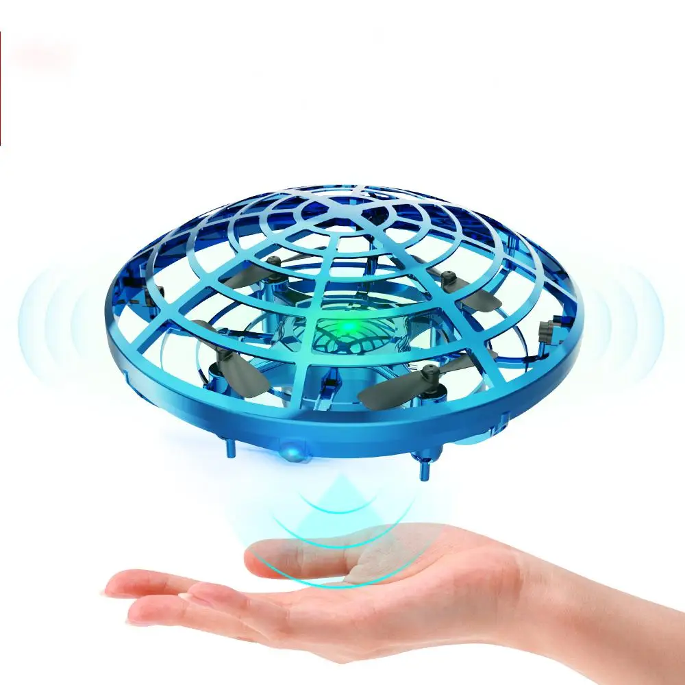 

Holy Stone UFO Mini Drone Infraed Hand Sensing Aircraft Anti-Collision Hand Operated RC Drone For Kids Helicopter Toys