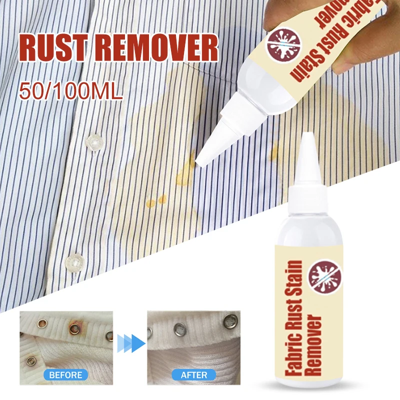 

Hot Multifunctional Clothes Rust Remover Household Clothes Tools Strong Decontamination and Rust Remover Laundry Stain Removers(