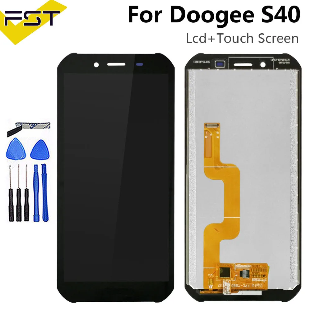 5 'Для Doogee S40 Pro ЖК дисплей Дисплей + кодирующий преобразователь сенсорного