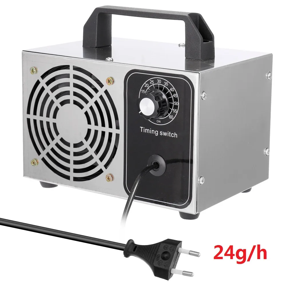 Генератор озона Portabl Generat O3 генератор ионизатор таймер очистители воздуха 220 в 28