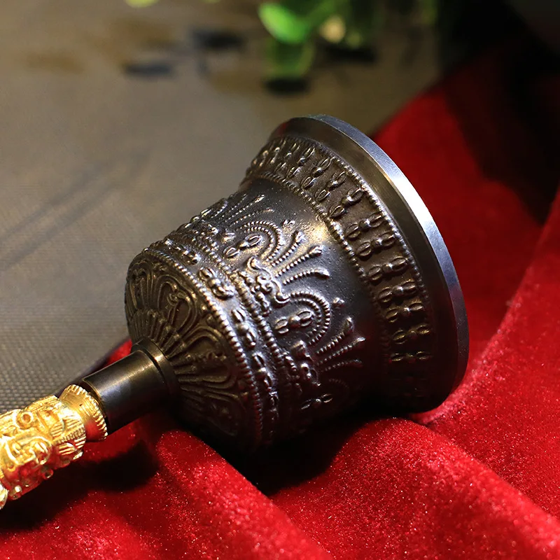 Импортированный из Непала медный колокольчик Эфирное кольцо с бриллиантами