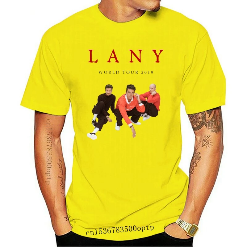 

Новинка, Мужская футболка LANY World Tour, модель 2021 года