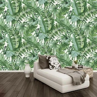 custom mural papel de parede plant green leaf 3d photo wallpaper for living room bedroom kitchen wall decor painting home decor