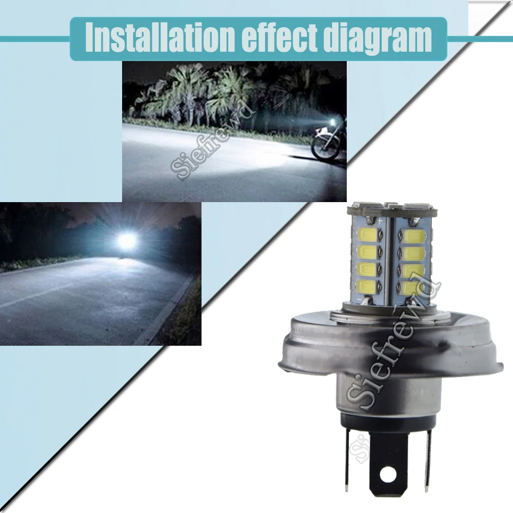 1 шт. P45T R2 водить мотоцикл головной светильник лампы для роста растений 6V