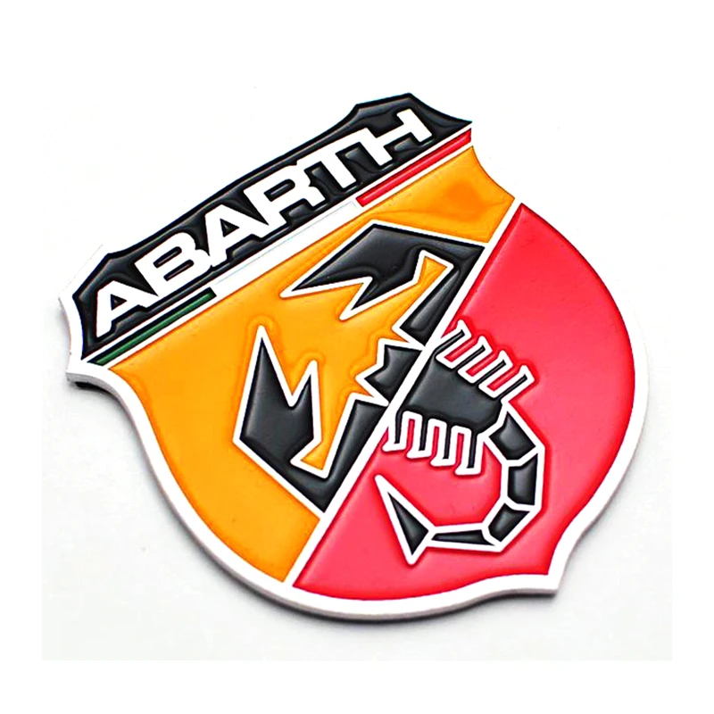 3D установка ABARTH С Скорпион металлический автомобиль наклейки Забавный наклейка