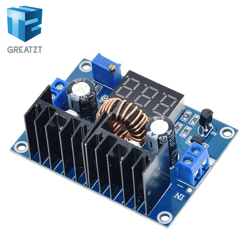 MH ET LIVE светодиодный вольтметр ШИМ регулируемый 4 36V до 1 25 понижающий модуль XL4016 8A