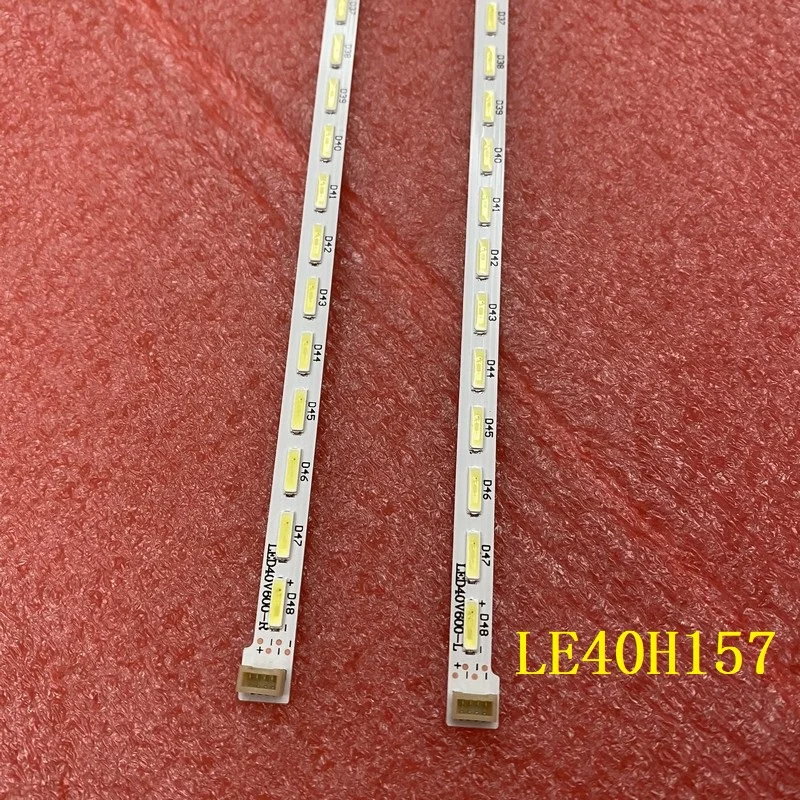Новинка, Светодиодная лента для подсветки Aoc LE40H157 LED-40V600 TPT400LA DX2GG, 2 шт./Лот, 48 светодиодов, 455 мм