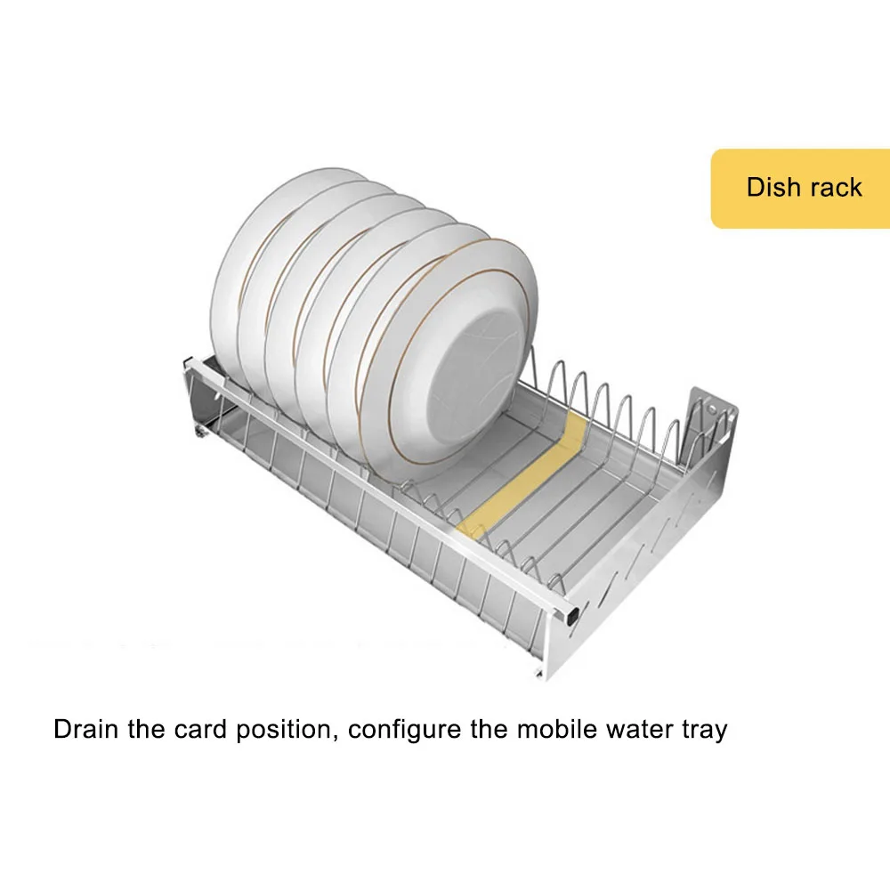 304 Нержавеющая сталь Кухня перфорация стеллаж для сушки хранения слив держатели