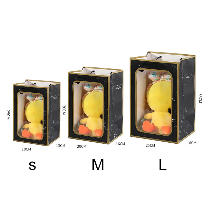 

Marble Transparent Vintage Wedding Candy Box Gift Bag Kraft Paper Gift Box Chocolate Boxes Cookies Bag Women's Bag Gift Bags