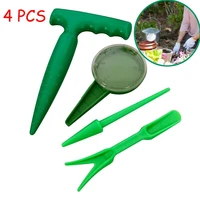 4pcs soil puncher sowing tools plant migration planting nursery gardening supplies garden tool