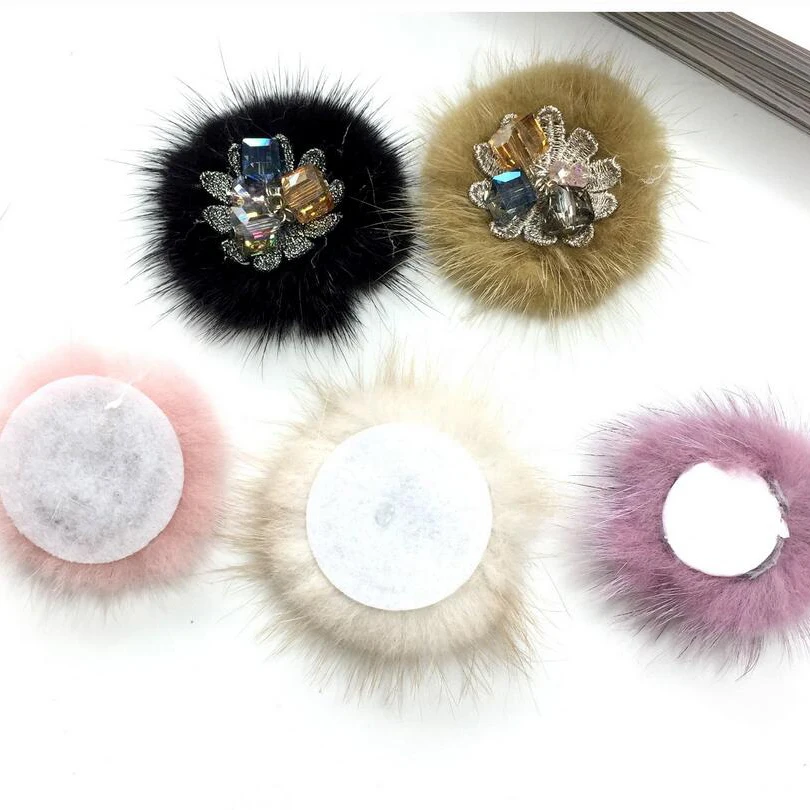 Бисерные выдры волосы мяч аксессуары для одежды и волос сумка кожаная обувь