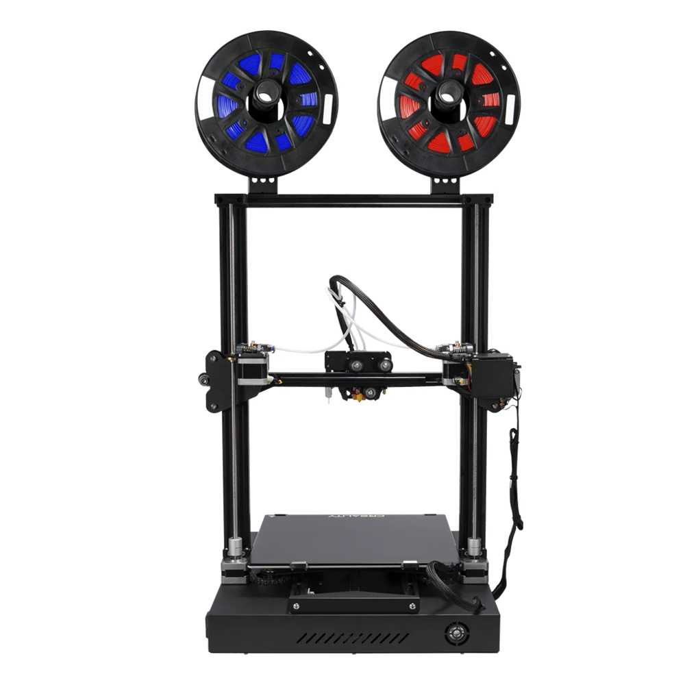 CREALITY 3D CR-X PRO 3D Printer 2-Color 3D Printer BL Touch Silent Mother Board Meanwell Power Supply 2kg PLA Filaments
