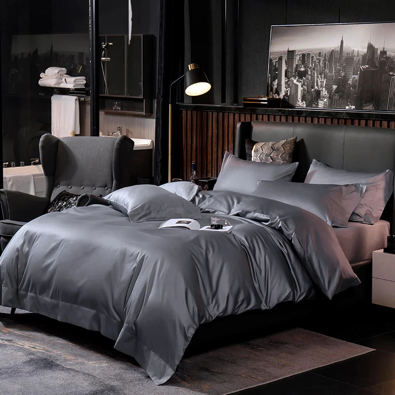 Комплект постельного белья из египетского хлопка размер на заказ 4/6/7