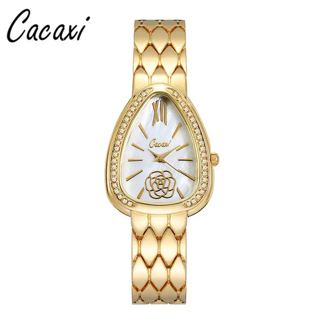 

2021 Luxury Brand Women Watches Gold Ladies Watch Four Leaf Clover Women Bracelet Watch Female Clock Relogio Feminino
