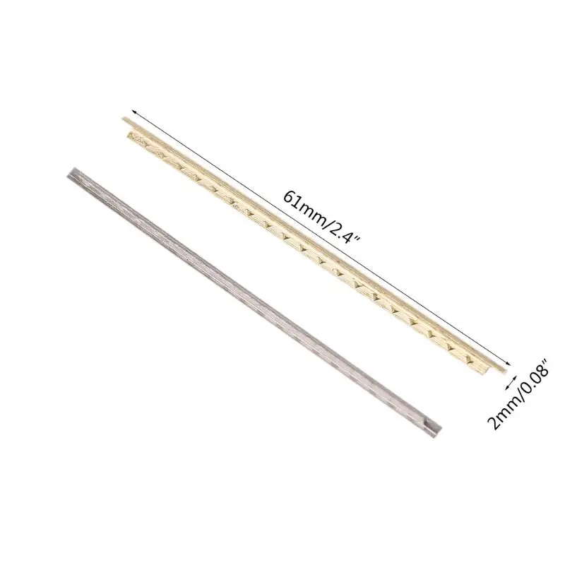 

Guitar Fret Wire Metal Brass Cupronickel 2mm 19pc Classic