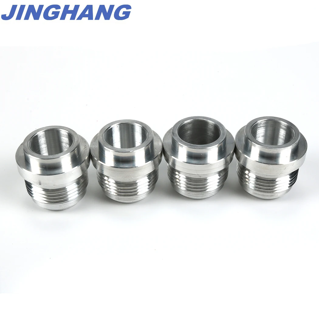 

For AN16, 16 AN MALE BILLET 6061T6 ALUMINUM WELD ON FITTING BUNG QTY:4
