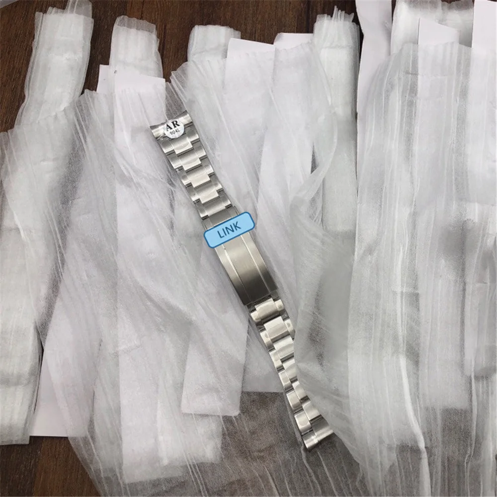 

AR Factory 904L Stainless Steel Watch Band Bracelet 97200 for Rox Submariner Watches 20MM Width On Top Quality code X9X