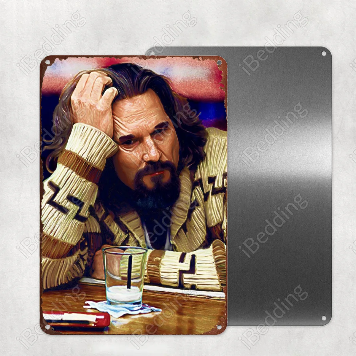 

Большой Lebowski 20x3 0 см винтажные металлические знаки на заказ номерные знаки Ретро табличка железная Живопись Домашний Декор