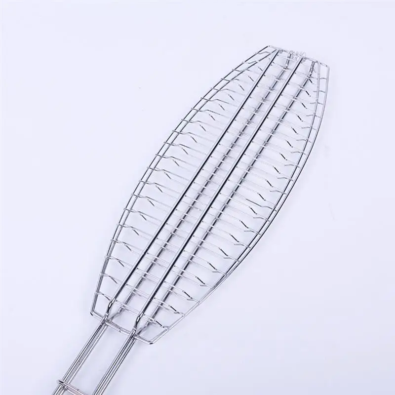 1 шт. гриль из нержавеющей стали сетка для барбекю зажим гриля рыбы бытовой