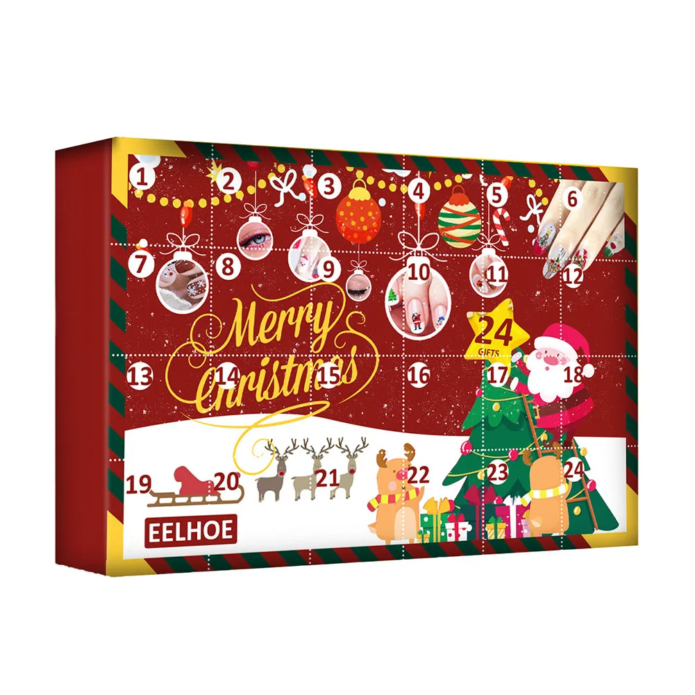 

Рождественская красота, дневной календарь, забавные украшения для чехла, детский подарок, украшения для домашвечерние