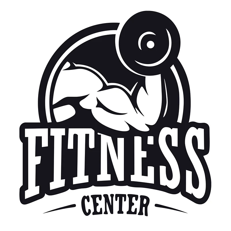 

Fitness Center Wall Vinyl Decal Gym Wall Art Poster Gym & Living Room Wall Murals Home Decor Design Life Is Fitness DIY