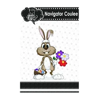 easter bunny eggs flowers metal cutting mold making new template for scrapbook holiday card diy cutting mold new 2021