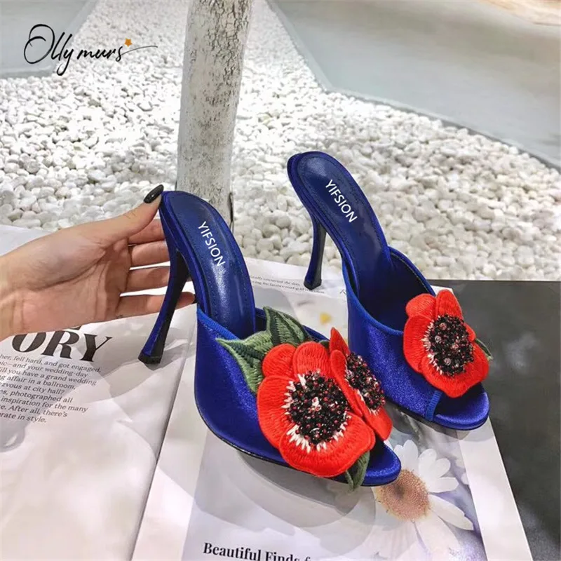 OllyMurs/Новинка Стильные весенне летние туфли из натурального шелка Женские