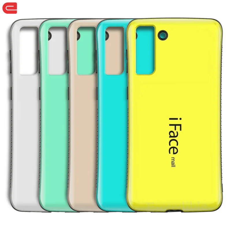 

Iface Mall Case For Samsung Galaxy S21 Ultra S20 Plus Note 20 Ultra Silicone Shockproof Back Full Protection TPU Phone Cover
