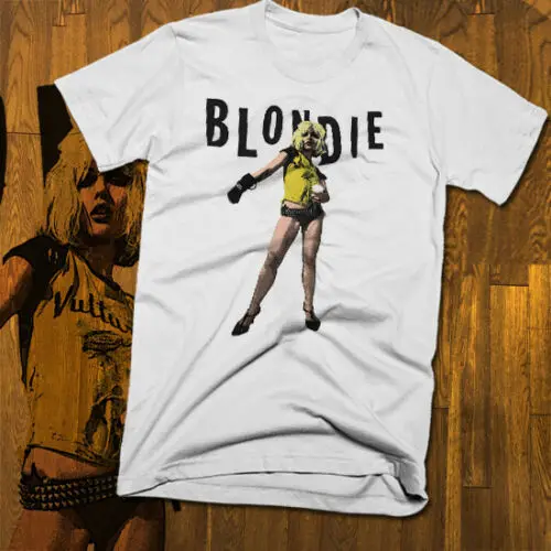 

Blondie T-shirt, retro rock music, new wave, punk, 70s, All sizes, soft cotton 2019 Newest Letter Print top tee
