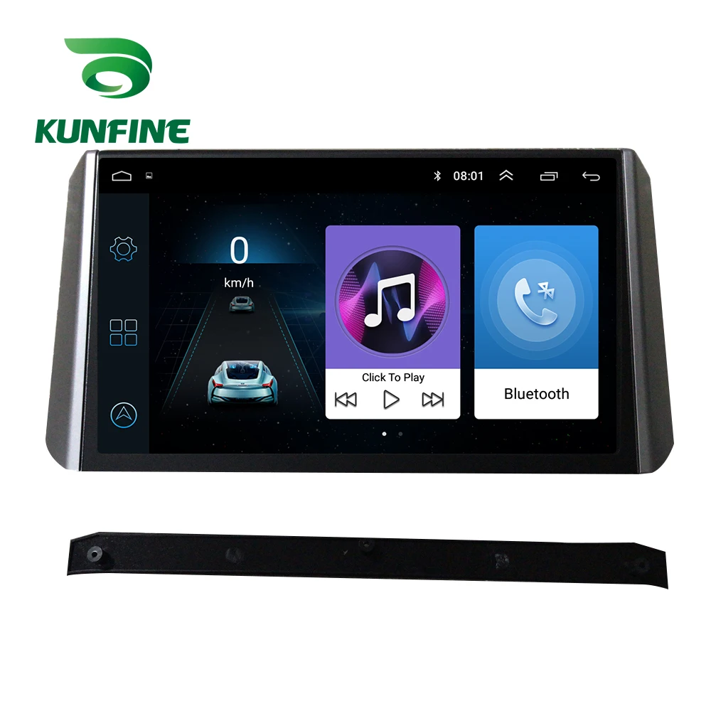 Android 10 0 Восьмиядерный автомобильный DVD GPS-навигатор плеер Deckless автомобильное