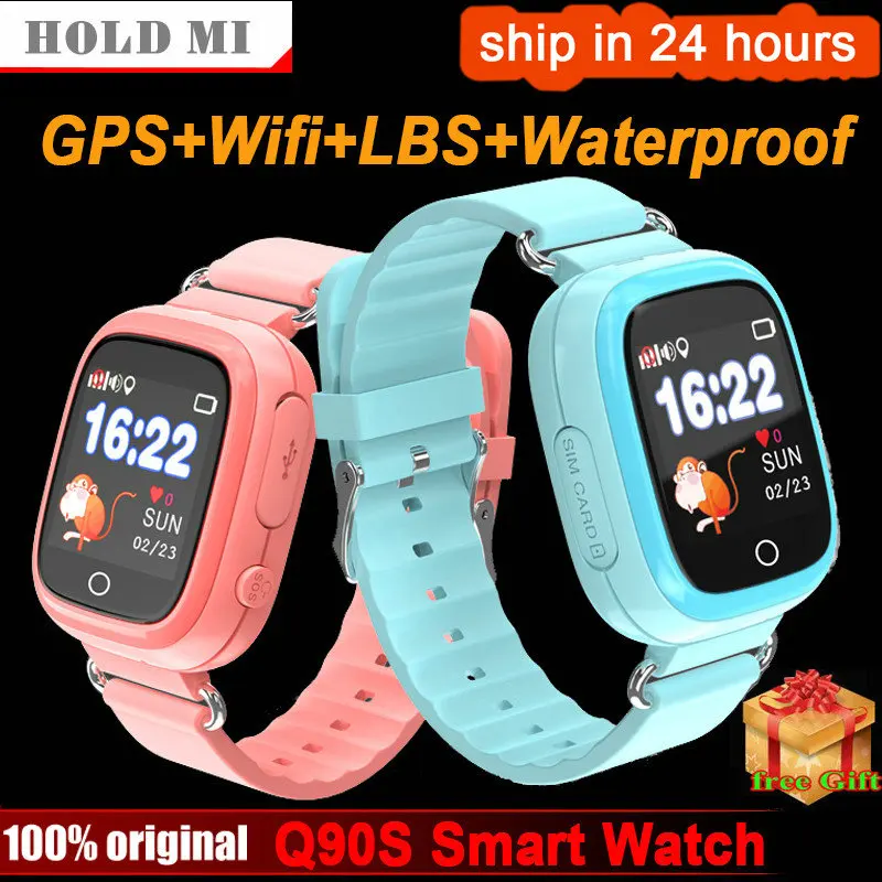 Смарт часы Q90S детские GPS Wi Fi с сенсорным экраном|Смарт-часы| |